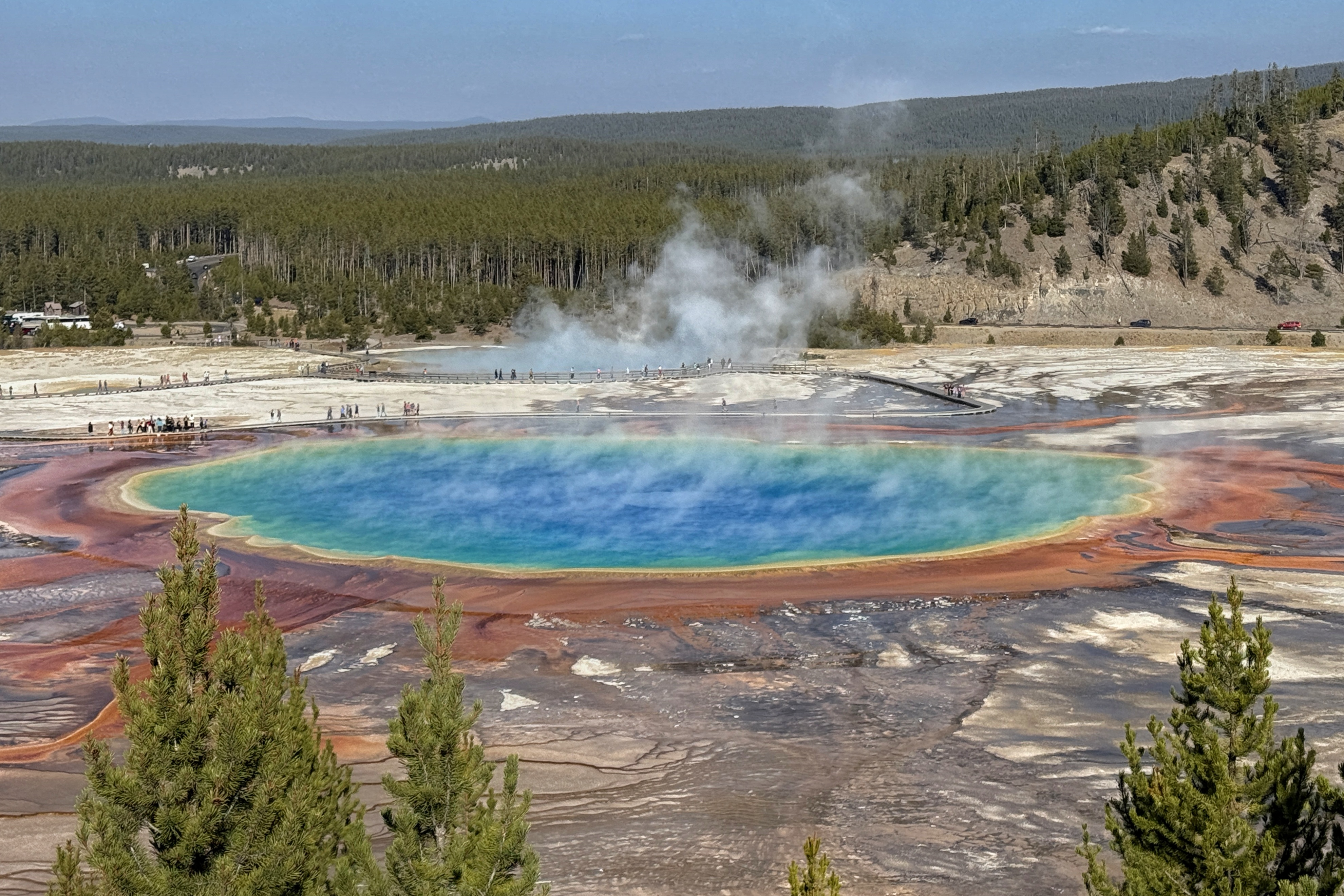 Grand Prismatic Spring à Yellowstone